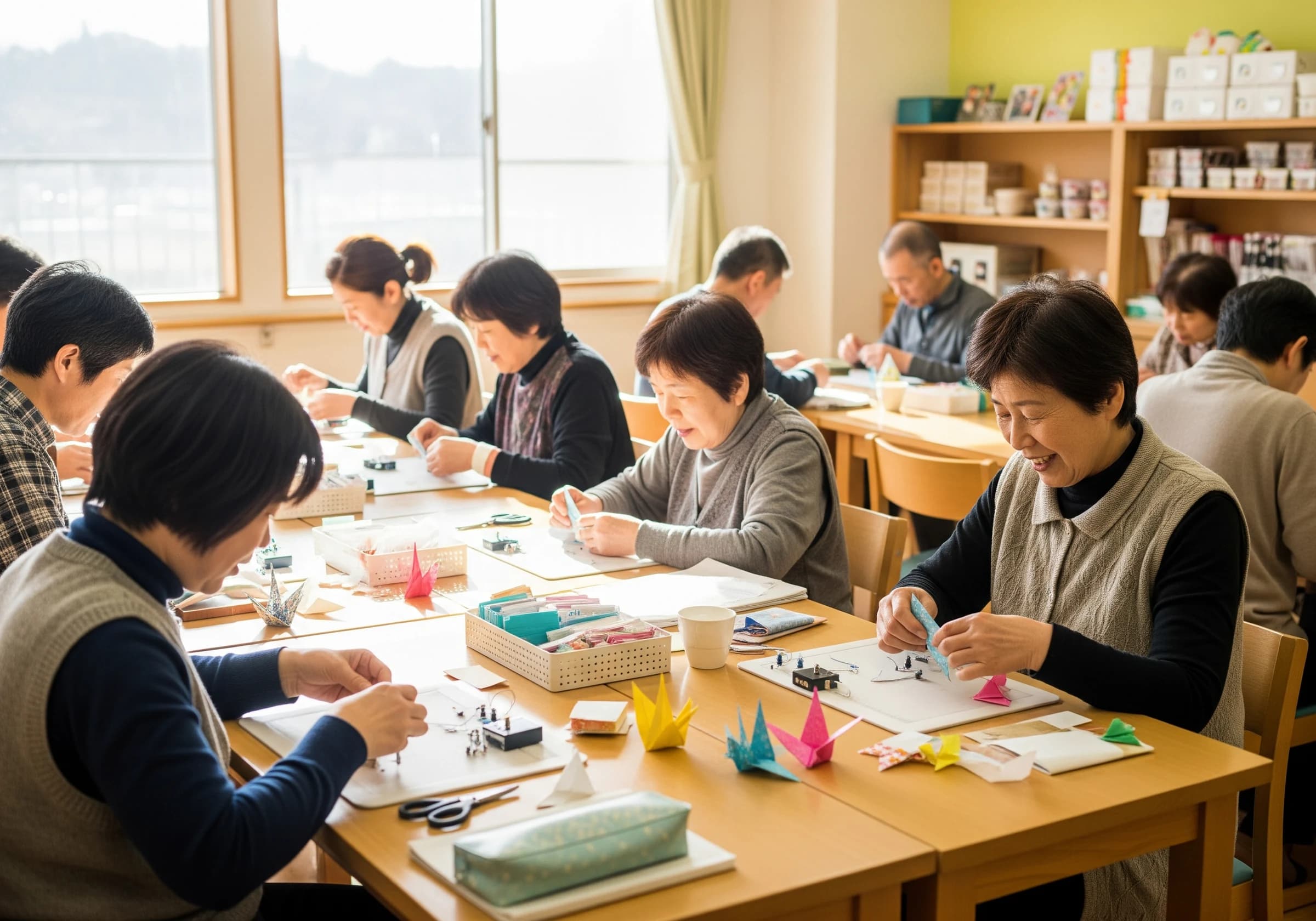 働く機会を通じた自立支援